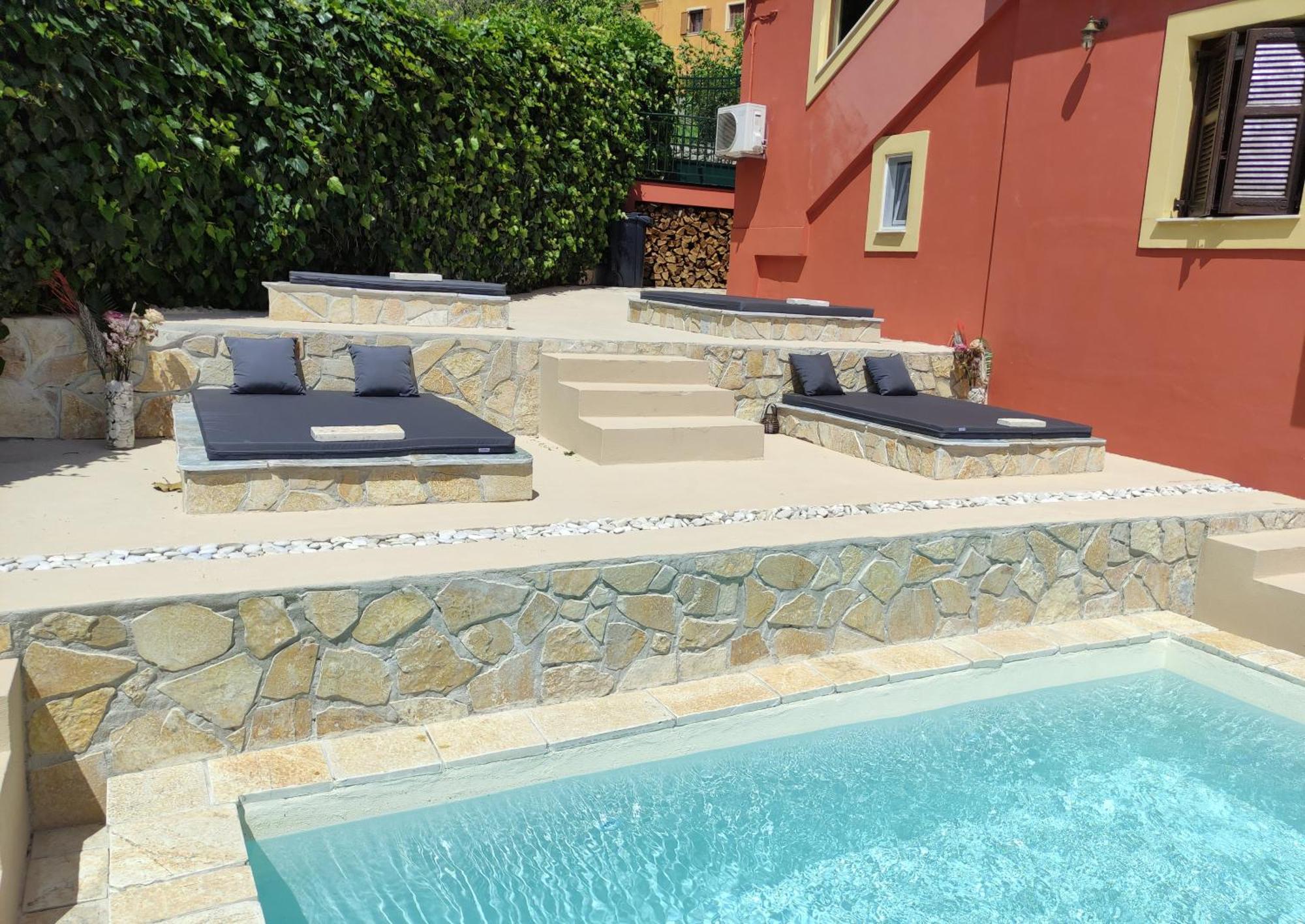 Villa Gkk House Private Swimming Pool Luxury House Skriperon Exterior foto